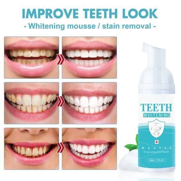 Plant Extracts Foam Teeth Whitening (Buy 1 Get 1 Free)