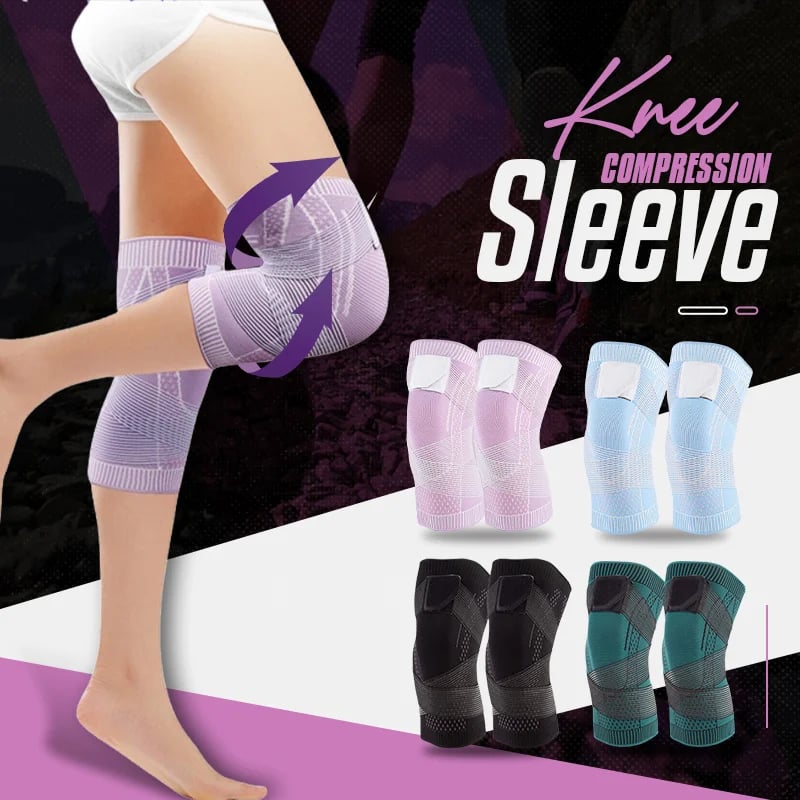 Compression Sleeve Knee Pads (1 Pair)