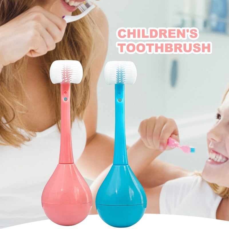Three-sided Children’s Toothbrush (Buy 1 Get 1 Free)