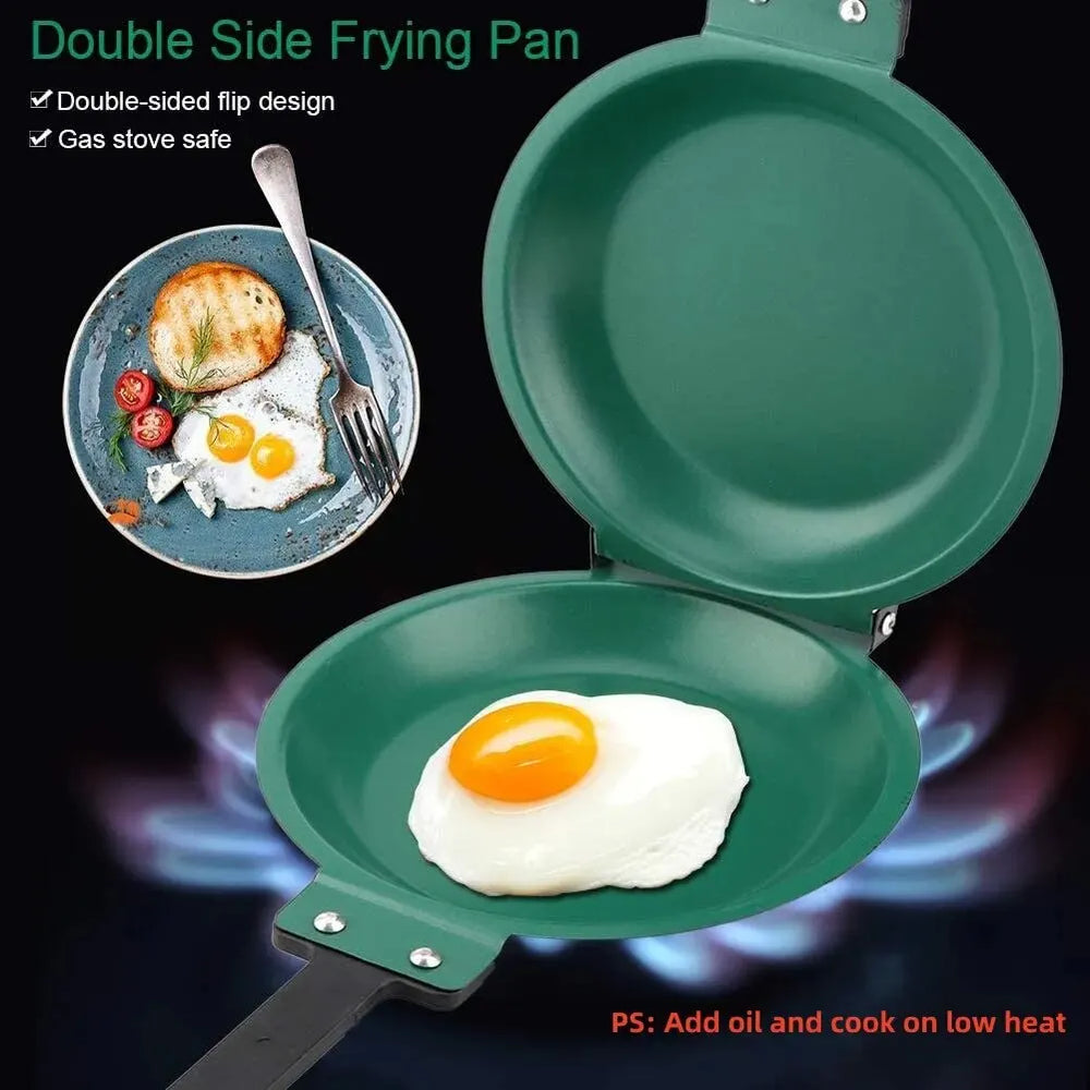 Double-Sided Frying Pan