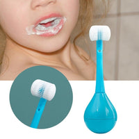 Thumbnail for Three-sided Children’s Toothbrush (Buy 1 Get 1 Free)