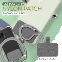 Thumbnail for Universal Crossbody Nylon Patch Phone Lanyards (Buy 1 Get 1 Free)