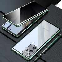 Thumbnail for Magnetic Tempered Glass Double-sided Phone Case For Samsung