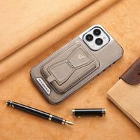 Thumbnail for Magnetic Leather iPhone Case with Removable Cardholder