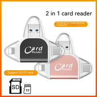 Thumbnail for Multi-Port 4 in1 Universal SD TF Card Reader