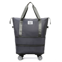 Thumbnail for Foldable High Capacity Bag With Removable Wheels