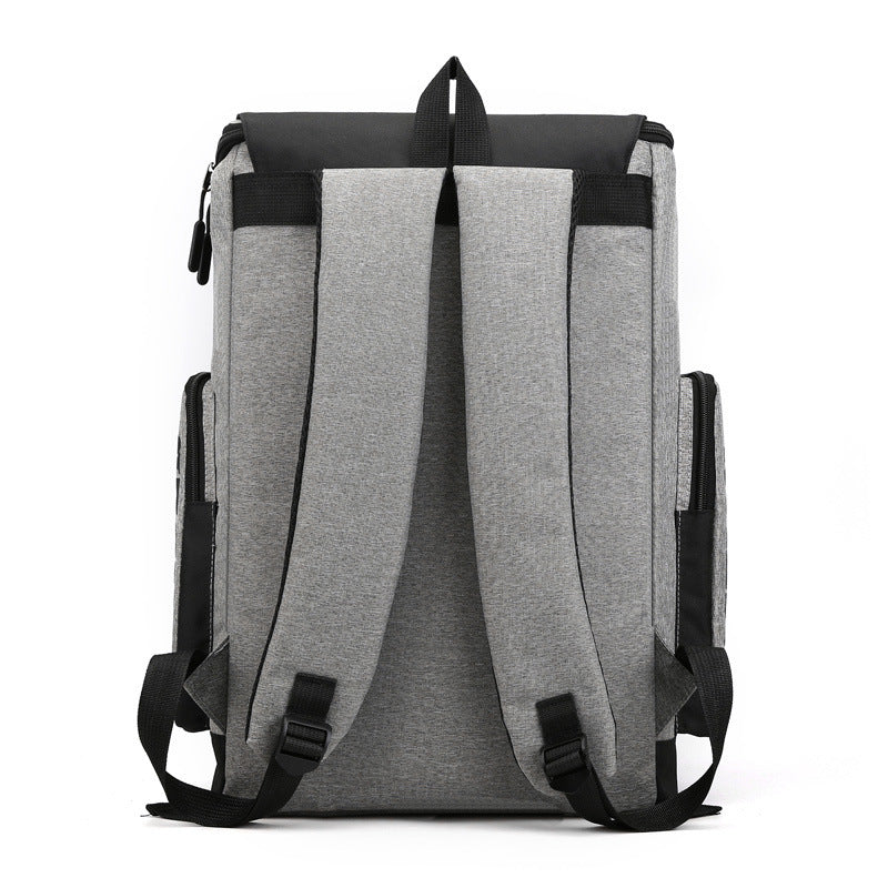 Oxford Large Travel Backpack With Laptop Compartment