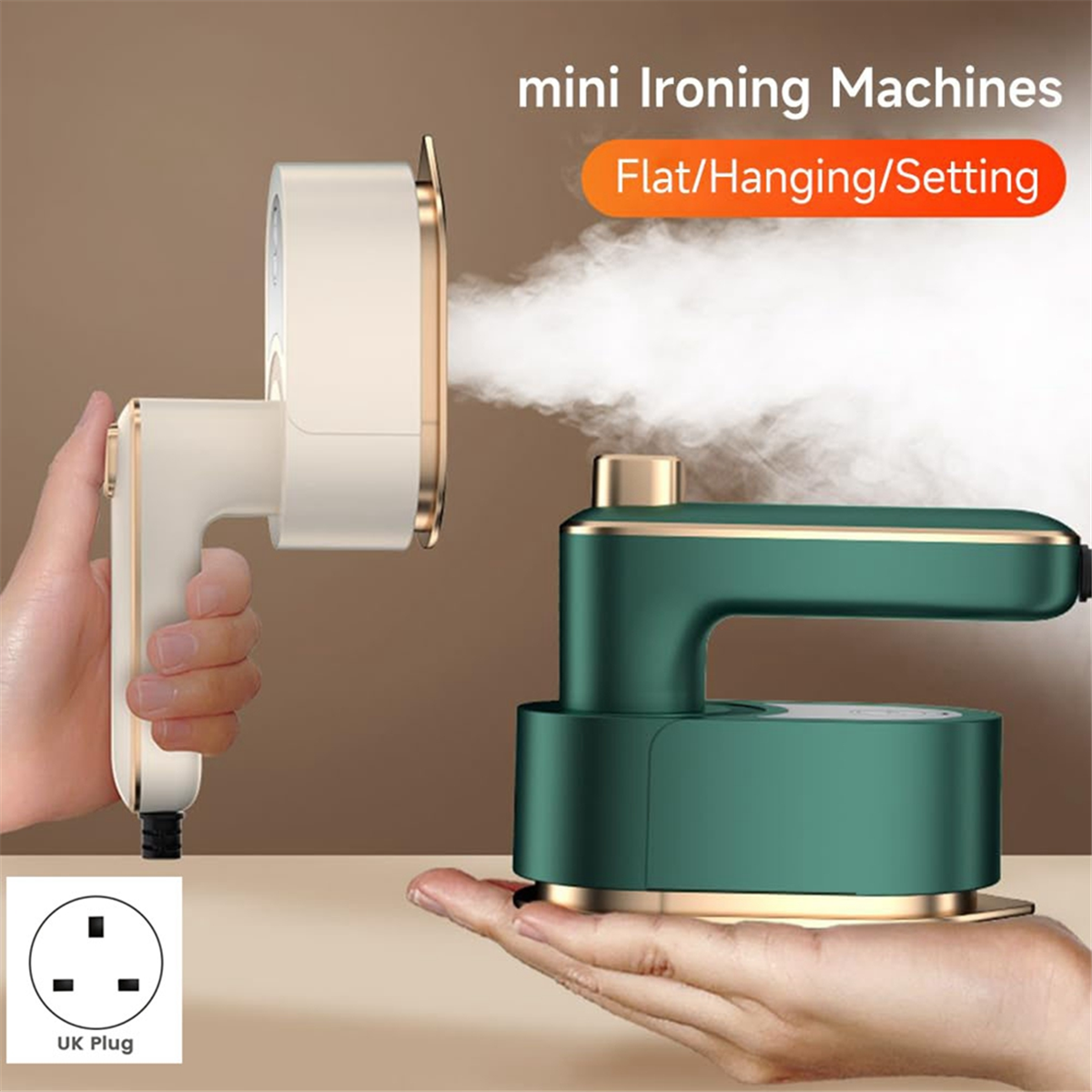 Mini Garment Steamer Iron Device