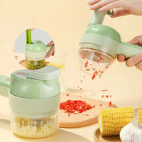 Thumbnail for Multifunctional 4-in-1 Electric Vegetable Cutter