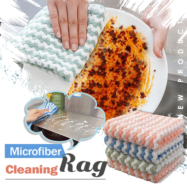 Microfiber Cleaning Rag (10 Pieces)