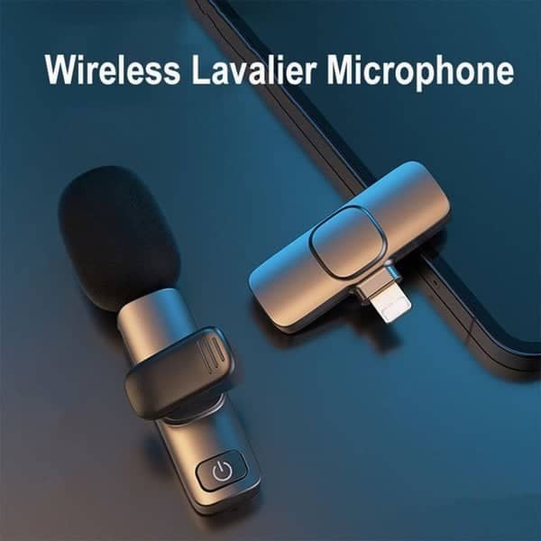 Rechargeable Wireless Lavalier Microphone