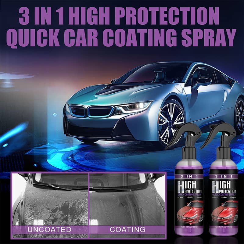 3-In-1 Ceramic Car Coating Spray (Buy 1 Get 1 Free)