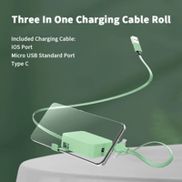 Thumbnail for 3-In-1 Charging Cable Roll (Buy 1 Get 1 Free)