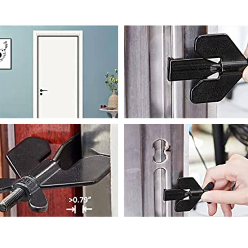 Portable Door Lock for Home and Travel