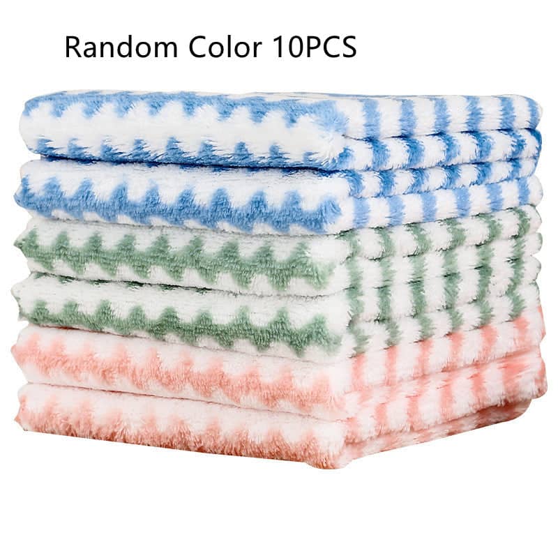 Microfiber Cleaning Rag (10 Pieces)