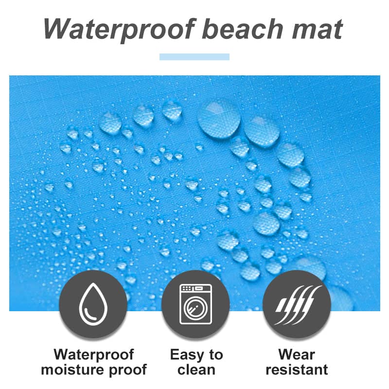 Sandproof Beach Blanket Lightweight