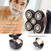 Thumbnail for 5-In-1 4D Men's Rechargeable Shaver Grooming Kit