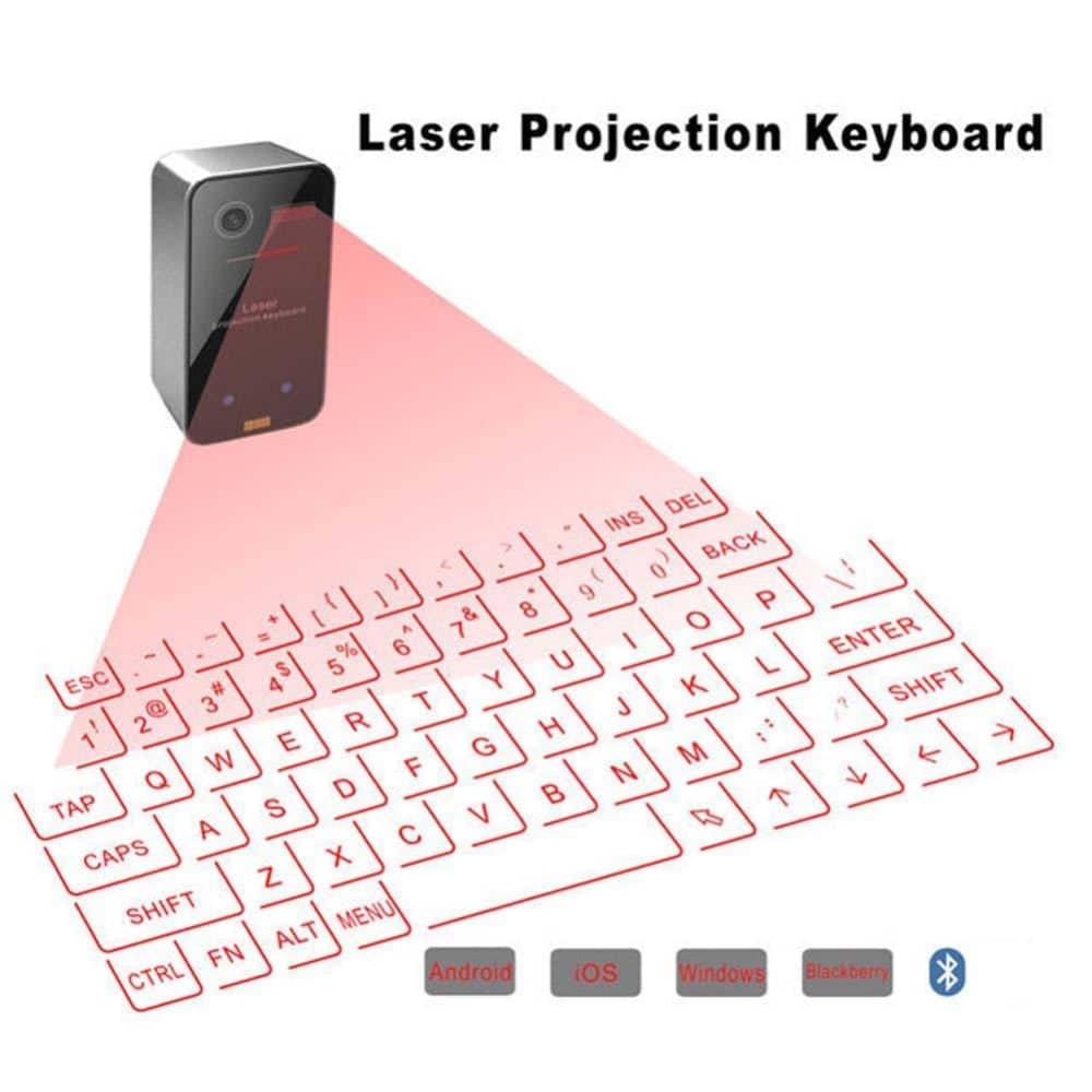 Laser Projection Bluetooth Keyboard