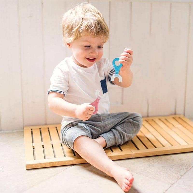 360° Kids U-Shaped Toothbrush (Buy 1 Get 1 Free)