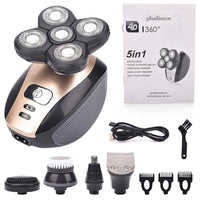 Thumbnail for 5-In-1 4D Men's Rechargeable Shaver Grooming Kit