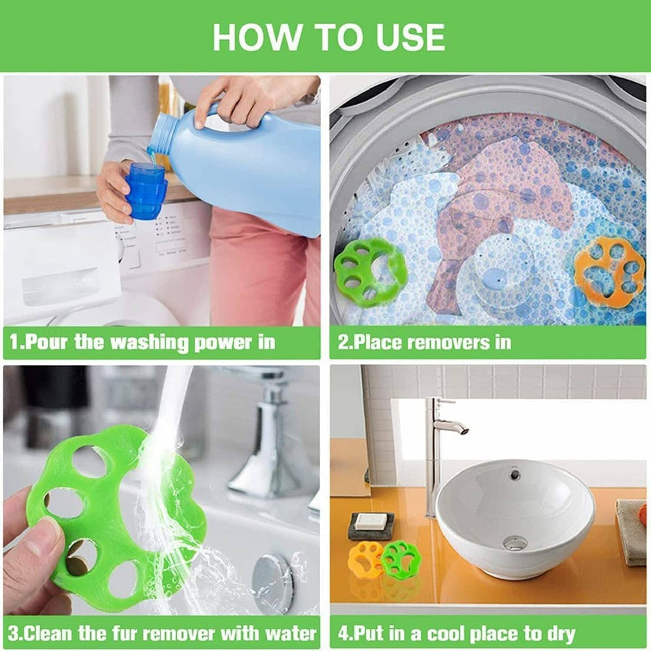 Pet Hair Remover Reusable Laundry Filter (Buy 1 Get 1 Free)