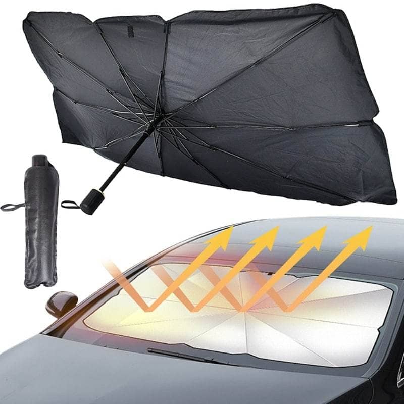 Foldable Car Windshield Sun Shade Car Accessories Shopzu.com 