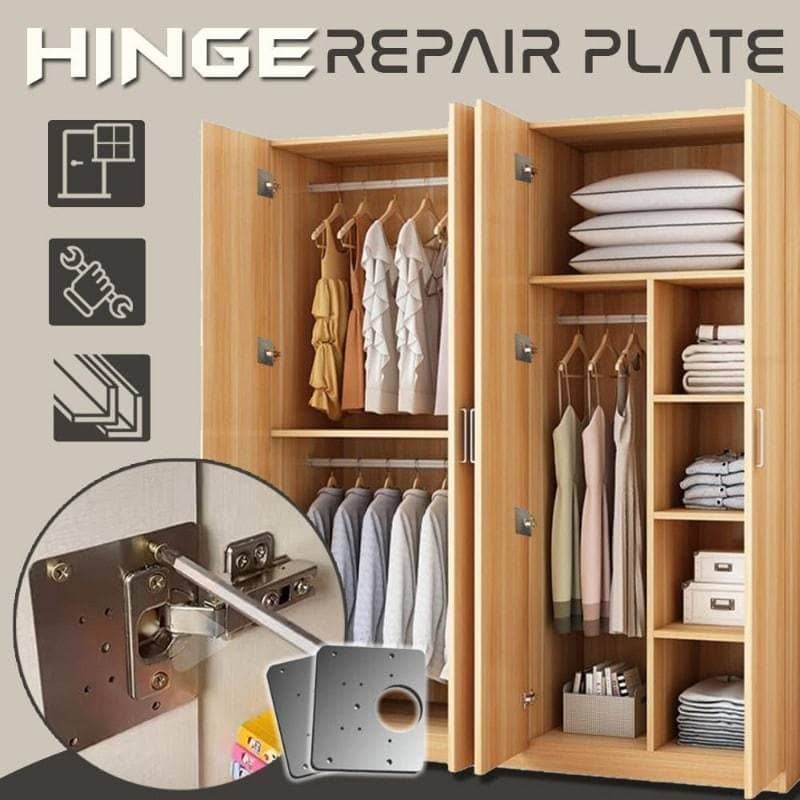 Hinge Repair Plate Home & Kitchen Shopzu.com 