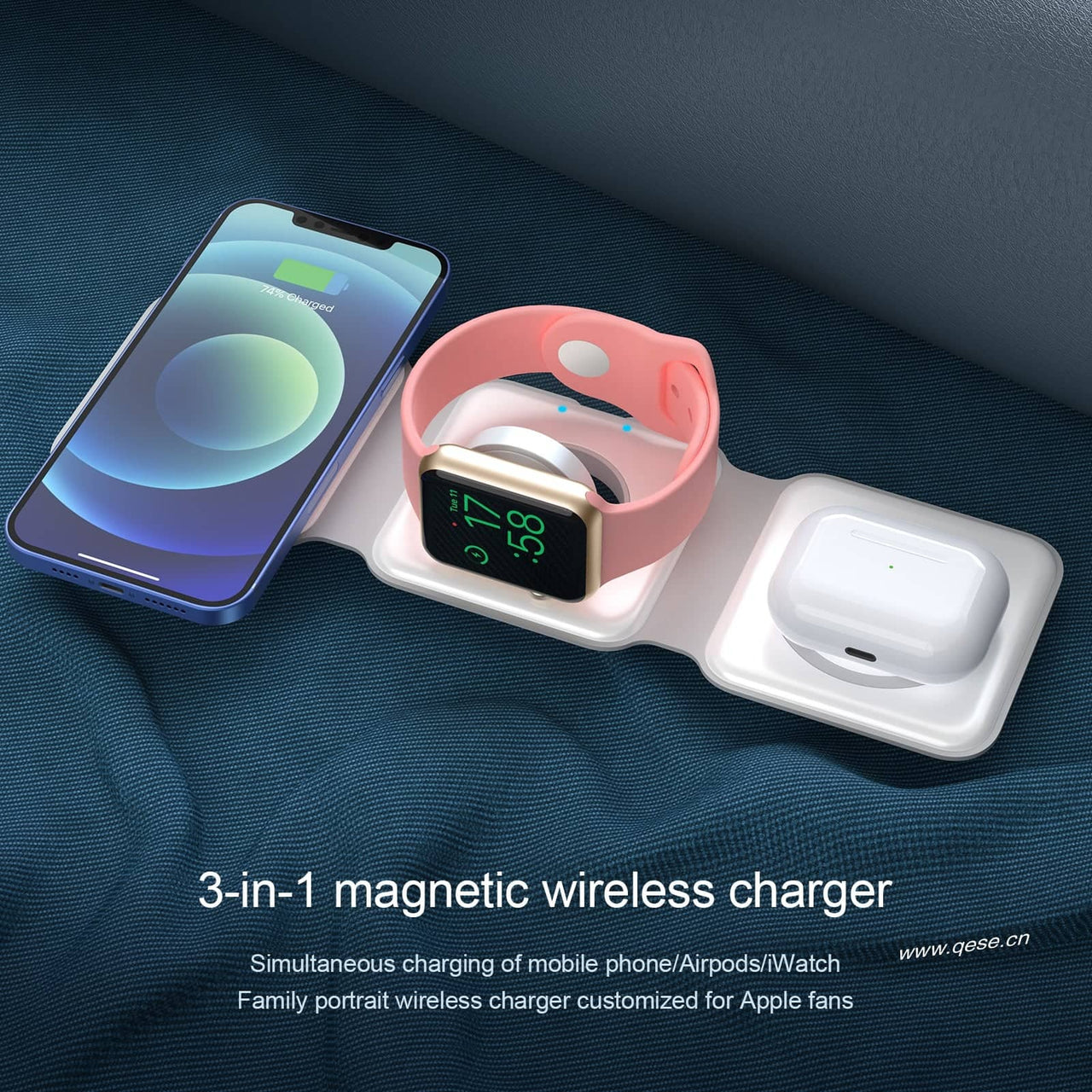 Ultimate 3-In-1 Wireless Charger