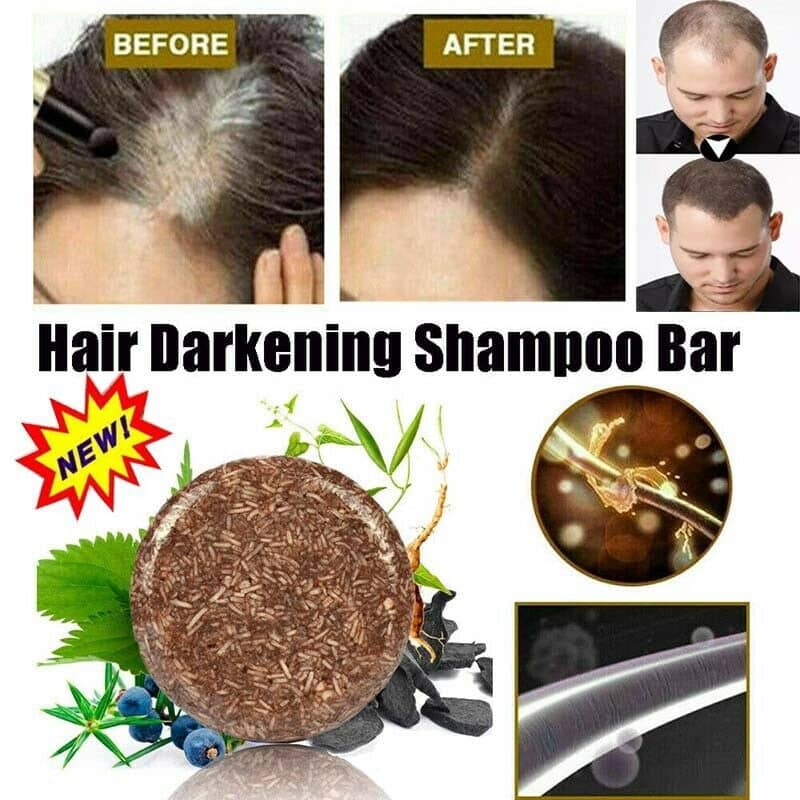 Hair-Darkening Organic Soap Bar (Buy 1 Get 1 Free)