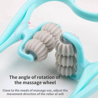 Thumbnail for Adjustable Six-Wheel Neck Massager Tool