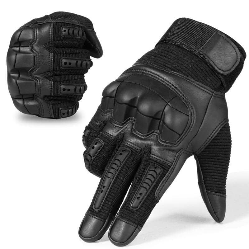Tactical Military Gloves Travel & Outdoors Shopzu.com Black S 